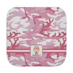 Pink Camo Face Towel (Personalized)