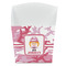 Pink Camo French Fry Favor Box - Front View