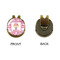 Pink Camo Golf Ball Hat Clip Marker - Apvl - GOLD