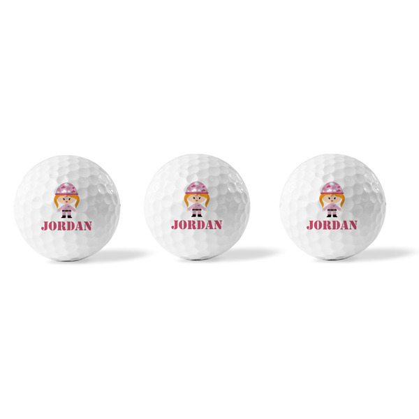 Pink Camo Golf Balls - Generic - Set of 3 - APPROVAL