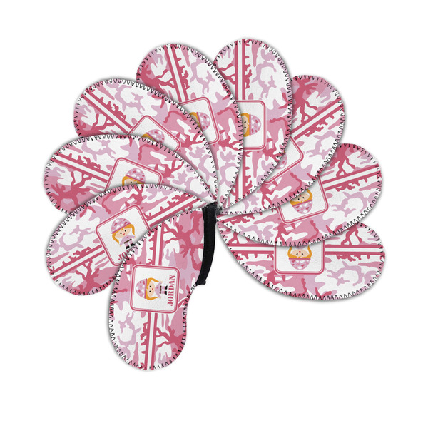 Pink Camo Golf Club Covers - PARENT/MAIN (set of 9)