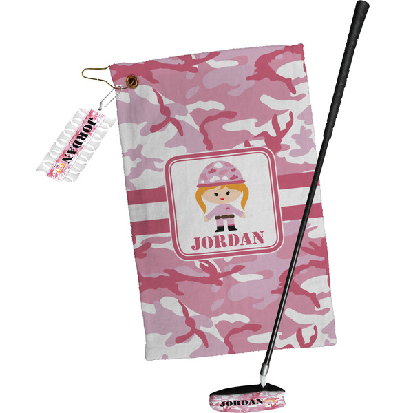 Pink Camo Golf Gift Kit (Full Print)