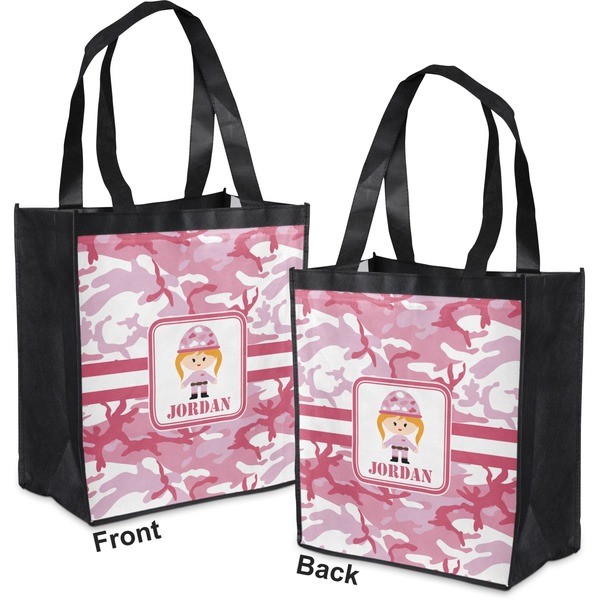Pink Camo Grocery Bag - Apvl