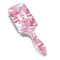 Pink Camo Hair Brush - Angle View