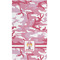 Pink Camo Hand Towel (Personalized)