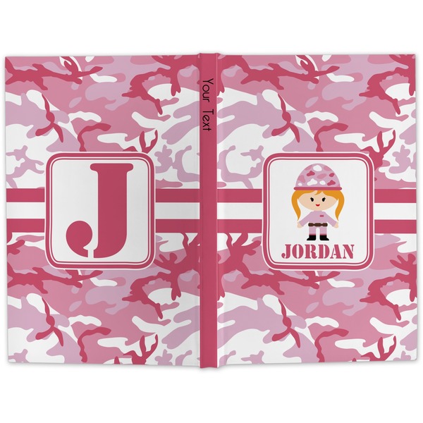 Pink Camo Hard Cover Journal - Apvl