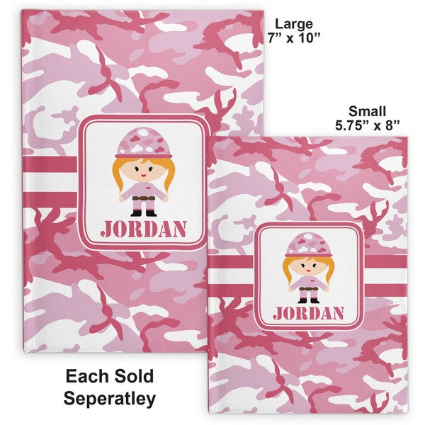 Pink Camo Hard Cover Journal - Compare