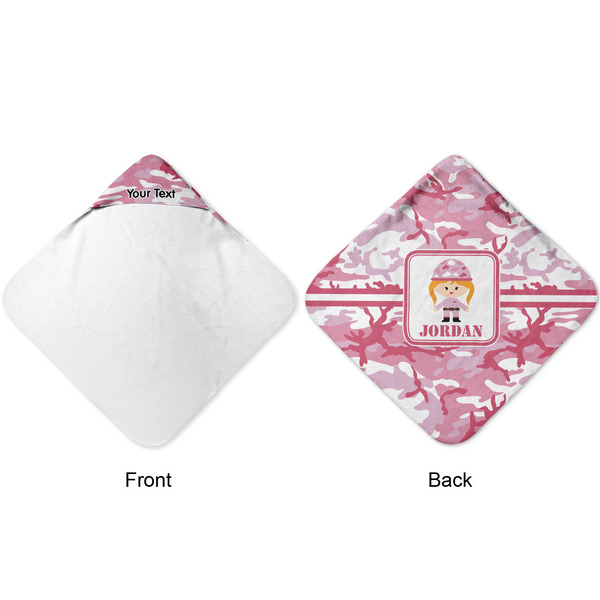 Pink Camo Hooded Baby Towel- Approval