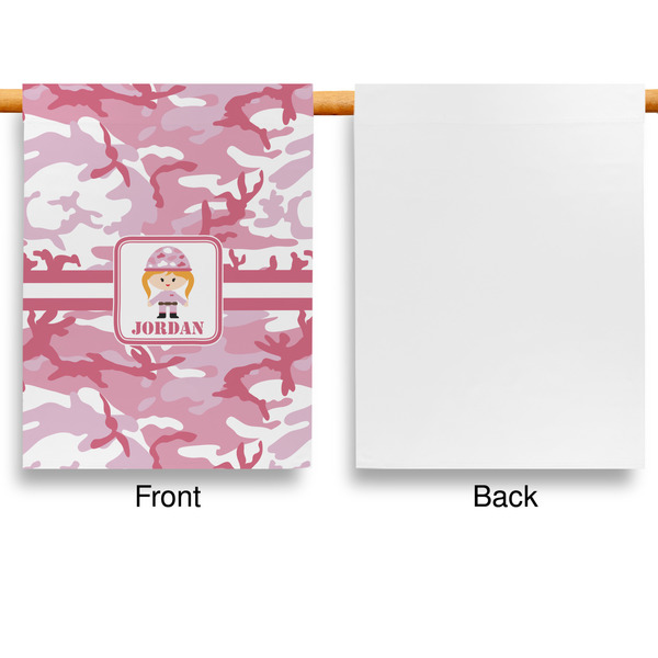 Pink Camo House Flags - Single Sided - APPROVAL