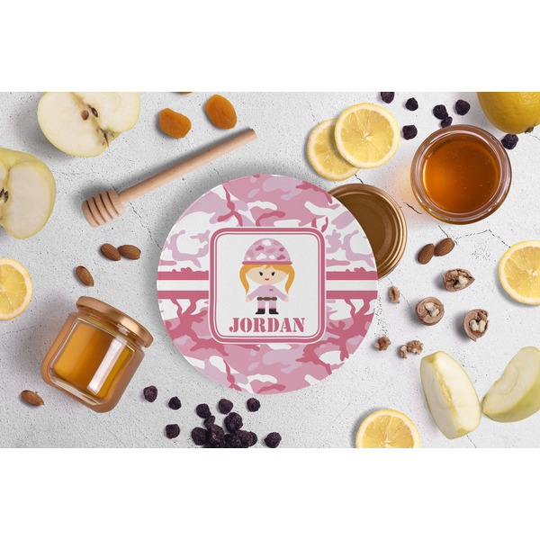 Pink Camo Jar Opener - Lifestyle Image