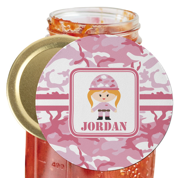 Custom Pink Camo Jar Opener (Personalized)