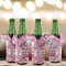 Pink Camo Jersey Bottle Cooler - Set of 4 - LIFESTYLE