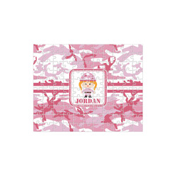 Pink Camo 110 pc Jigsaw Puzzle (Personalized)