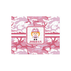 Pink Camo 252 pc Jigsaw Puzzle (Personalized)