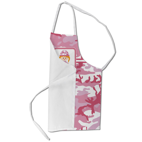 Pink Camo Kid's Aprons - Small - Main