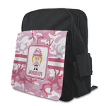Pink Camo Preschool Backpack (Personalized)