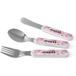 Pink Camo Kid's Flatware (Personalized)