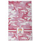 Pink Camo Kitchen Towel - Poly Cotton - Full Front