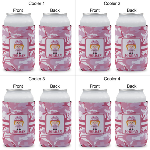 Pink Camo Can Sleeve (Approval)