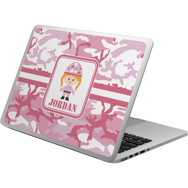 Custom Pink Camo Laptop Skin - Custom Sized (Personalized)
