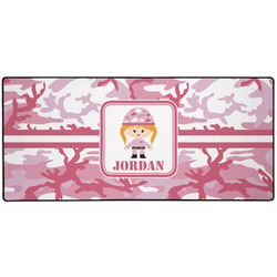 Pink Camo 3XL Gaming Mouse Pad - 35" x 16" (Personalized)