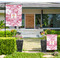 Pink Camo Large Garden Flag - LIFESTYLE