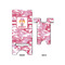 Pink Camo Large Phone Stand - Front & Back