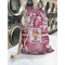 Pink Camo Laundry Bag in Laundromat