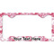 Pink Camo License Plate Frame - Style C (Personalized)