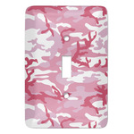 Pink Camo Light Switch Cover (Single Toggle)