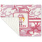 Pink Camo Linen Placemat - Folded Corner (single side)