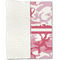 Pink Camo Linen Placemat - Folded Half