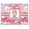 Pink Camo Single-Sided Linen Placemat - Single w/ Name or Text