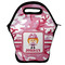 Pink Camo Lunch Bag - Front