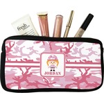 Pink Camo Makeup / Cosmetic Bag (Personalized)