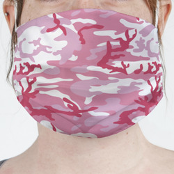 Pink Camo Face Mask Cover