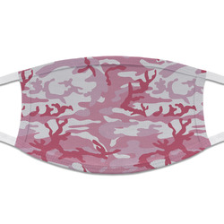 Pink Camo Cloth Face Mask (T-Shirt Fabric) (Personalized)