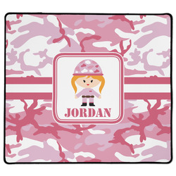 Pink Camo XL Gaming Mouse Pad - 18" x 16" (Personalized)