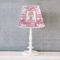 Pink Camo Poly Film Empire Lampshade - Lifestyle