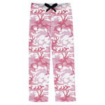 Pink Camo Mens Pajama Pants - M