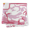 Pink Camo Microfiber Dish Rag - FOLDED (square)