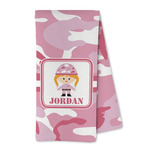 Pink Camo Kitchen Towel - Microfiber (Personalized)