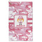 Pink Camo Microfiber Golf Towel - Large (Personalized)