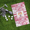 Pink Camo Microfiber Golf Towels - LIFESTYLE