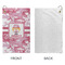 Pink Camo Microfiber Golf Towels - Small - APPROVAL