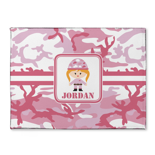 Custom Pink Camo Microfiber Screen Cleaner (Personalized)