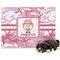 Pink Camo Dog Blanket - Large (Personalized)