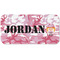 Pink Camo Mini Bicycle License Plate - Two Holes