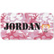 Pink Camo Mini/Bicycle License Plate (2 Holes) (Personalized)