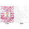 Pink Camo Minky Blanket - 50"x60" - Single Sided - Front & Back